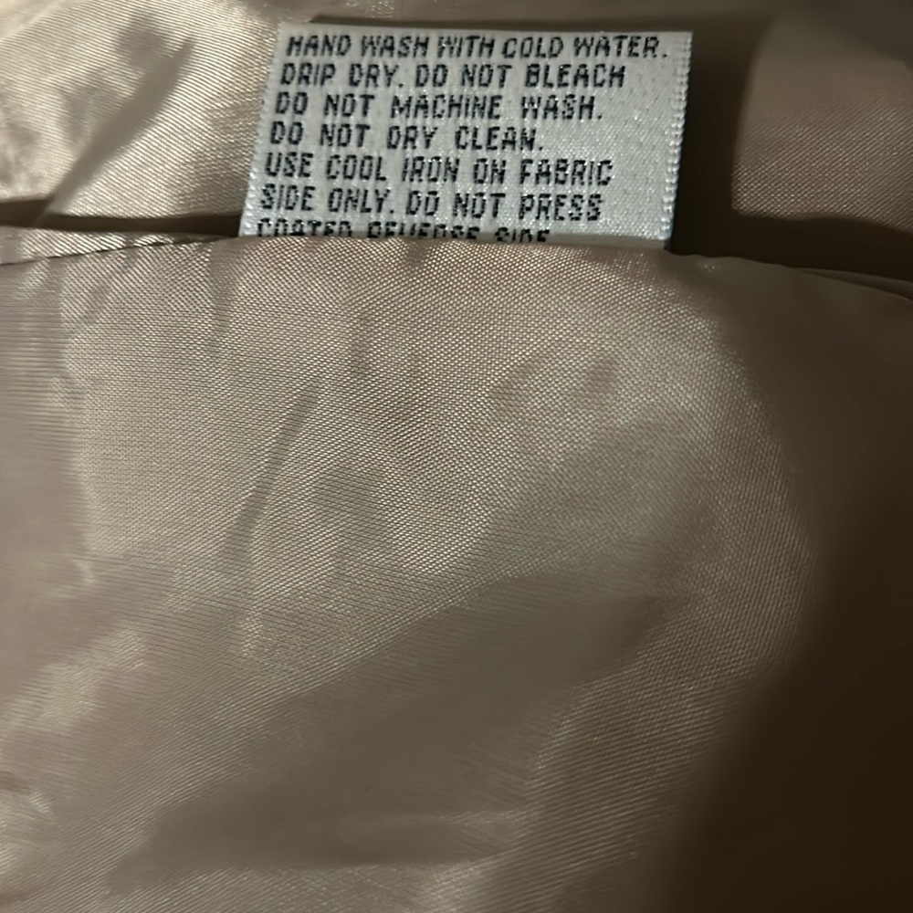 Women's Tan Rain Coat - Picture 5 of 8